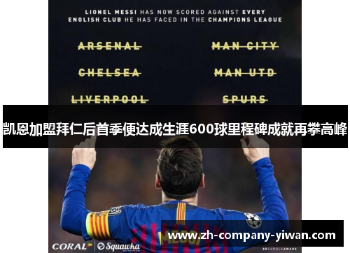 凯恩加盟拜仁后首季便达成生涯600球里程碑成就再攀高峰